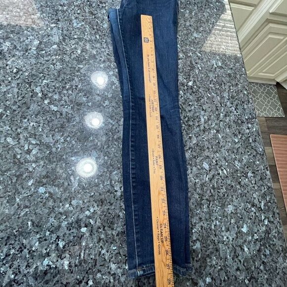 Madewell Skinny Skinny Mid Rise Dark Wash Jeans Size 27 - Picture 7 of 9